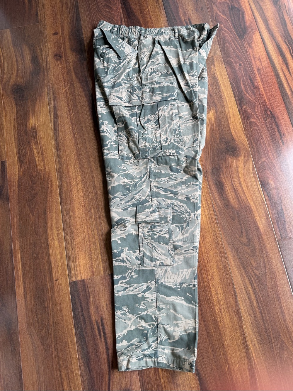 US Air Force DSCP Ripstop Camo Utility Cargo Pants 36x32 Digital Tiger Stripe
